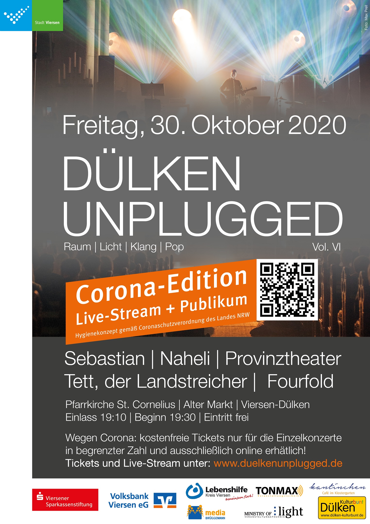 Plakat Dülken unplugged 2020
