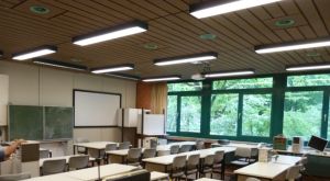 Klassenraum im  Erasmus von Rotterdam Gymnasium