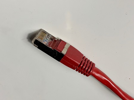 LAN-Kabel ohne Verbindung (Foto: Stadt Viersen)