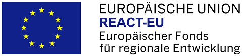 Logo des  REACT-EU-Förderprogramms