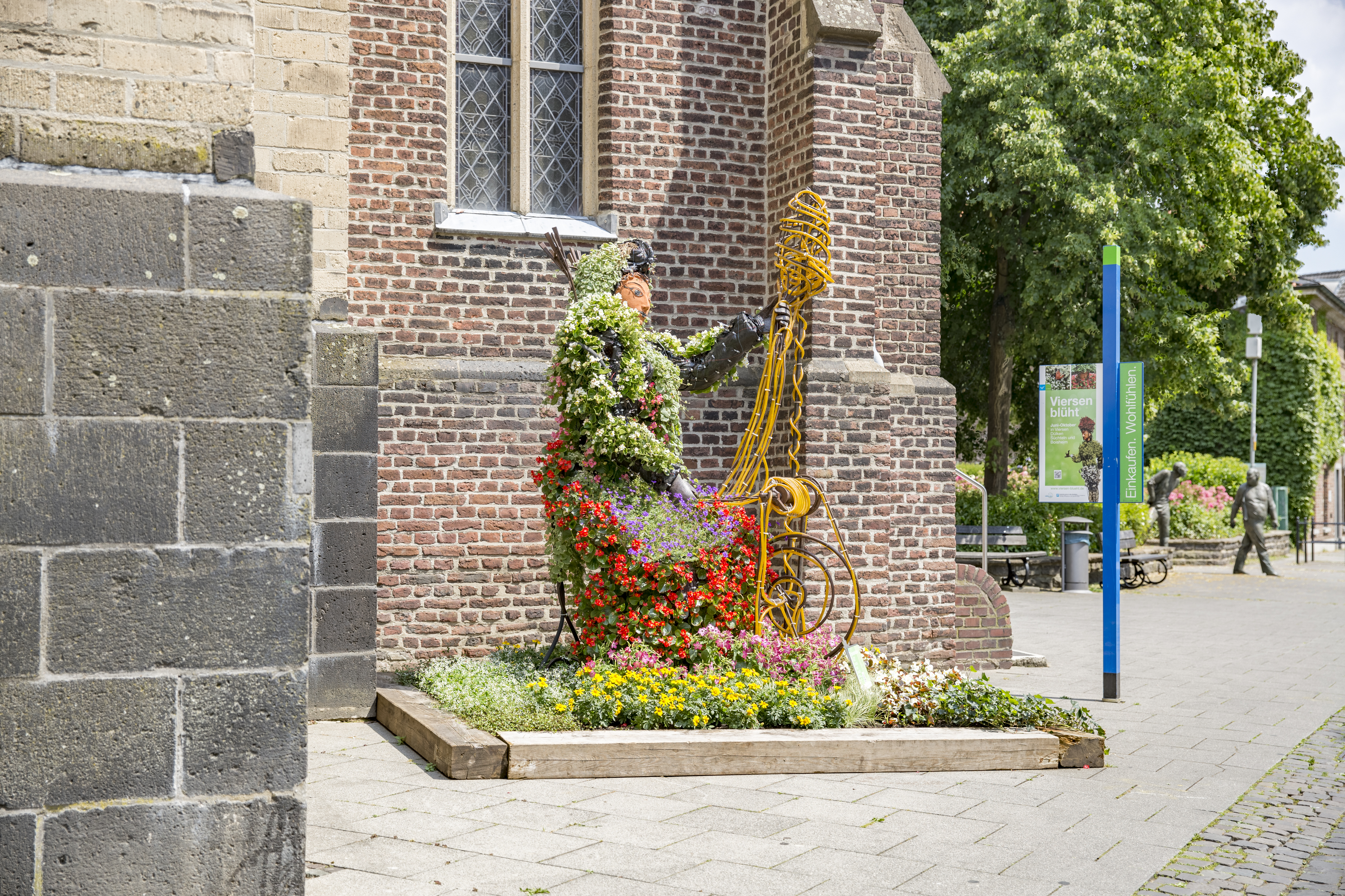 Viersen blüht - Spinnradmädchen
