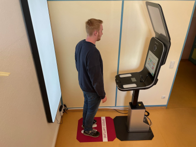 Das Biometriedaten-Terminal in der Ausländerbehörde (Foto: Stadt Viersen)