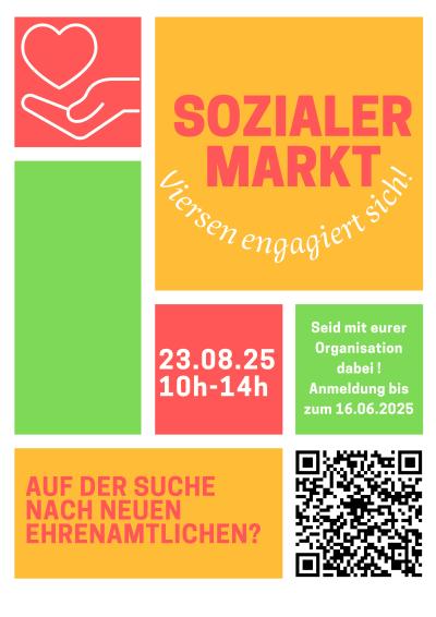 Plakat Sozialer Markt 2025