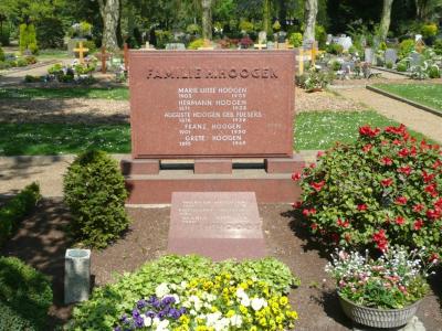 Grabstein der Familie Hoogen