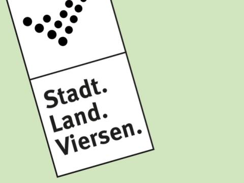 Slogan im Logo schwarz-weiß vertikal