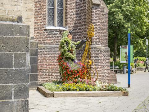 Viersen blüht - Spinnradmädchen