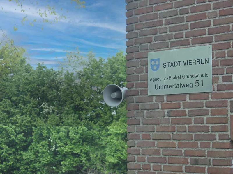 Schild Agnes von Brakel Schule